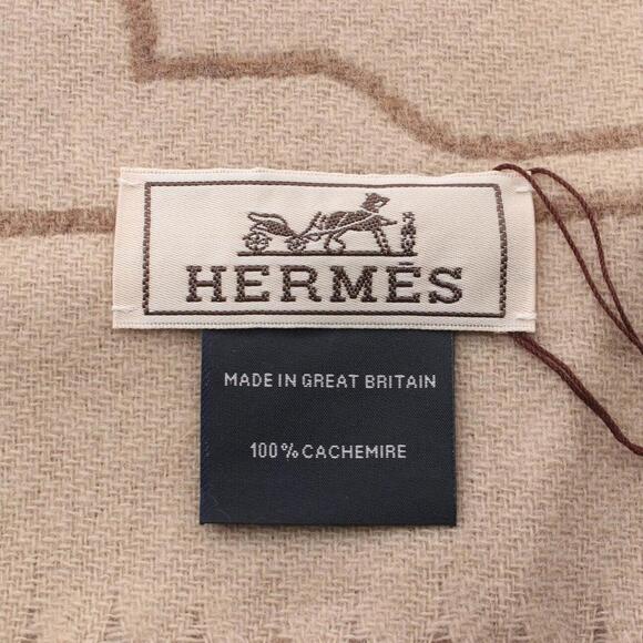 HERMES Brown Scarf - Picture 3 of 9